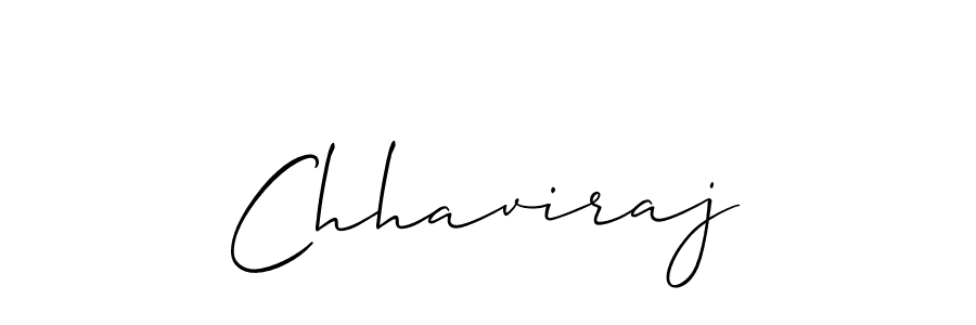 Design your own signature with our free online signature maker. With this signature software, you can create a handwritten (Allison_Script) signature for name Chhaviraj. Chhaviraj signature style 2 images and pictures png
