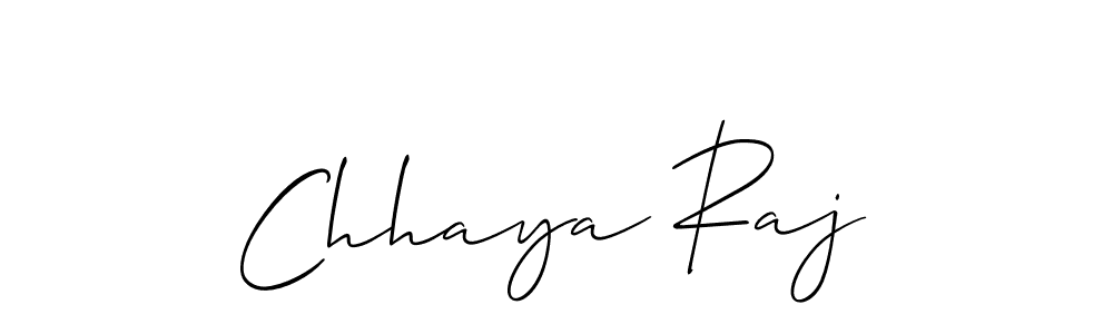 Also You can easily find your signature by using the search form. We will create Chhaya Raj name handwritten signature images for you free of cost using Allison_Script sign style. Chhaya Raj signature style 2 images and pictures png