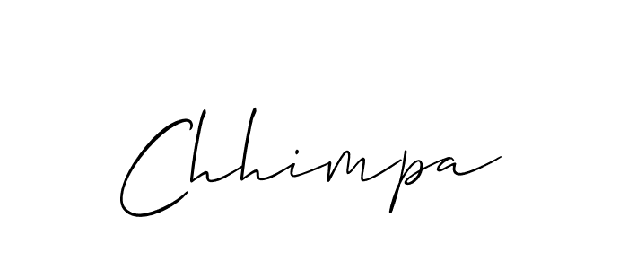 Once you've used our free online signature maker to create your best signature Allison_Script style, it's time to enjoy all of the benefits that Chhimpa name signing documents. Chhimpa signature style 2 images and pictures png