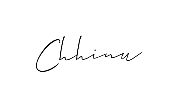 It looks lik you need a new signature style for name Chhinu. Design unique handwritten (Allison_Script) signature with our free signature maker in just a few clicks. Chhinu signature style 2 images and pictures png