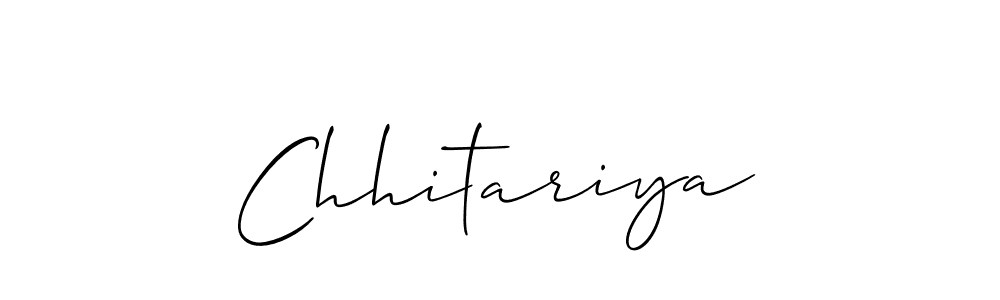 Similarly Allison_Script is the best handwritten signature design. Signature creator online .You can use it as an online autograph creator for name Chhitariya. Chhitariya signature style 2 images and pictures png