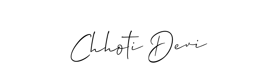 Chhoti Devi stylish signature style. Best Handwritten Sign (Allison_Script) for my name. Handwritten Signature Collection Ideas for my name Chhoti Devi. Chhoti Devi signature style 2 images and pictures png