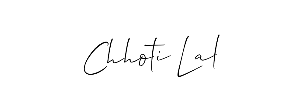 Make a beautiful signature design for name Chhoti Lal. Use this online signature maker to create a handwritten signature for free. Chhoti Lal signature style 2 images and pictures png