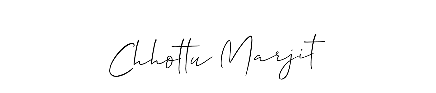 Also we have Chhottu Marjit name is the best signature style. Create professional handwritten signature collection using Allison_Script autograph style. Chhottu Marjit signature style 2 images and pictures png