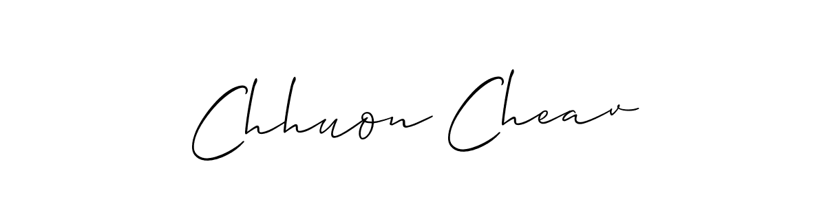 Make a beautiful signature design for name Chhuon Cheav. Use this online signature maker to create a handwritten signature for free. Chhuon Cheav signature style 2 images and pictures png