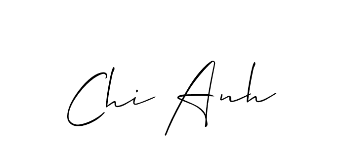 Best and Professional Signature Style for Chi Anh. Allison_Script Best Signature Style Collection. Chi Anh signature style 2 images and pictures png