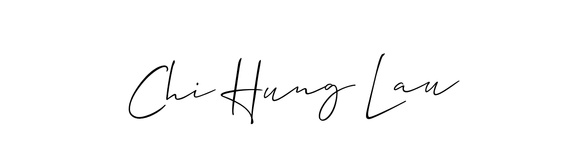 This is the best signature style for the Chi Hung Lau name. Also you like these signature font (Allison_Script). Mix name signature. Chi Hung Lau signature style 2 images and pictures png
