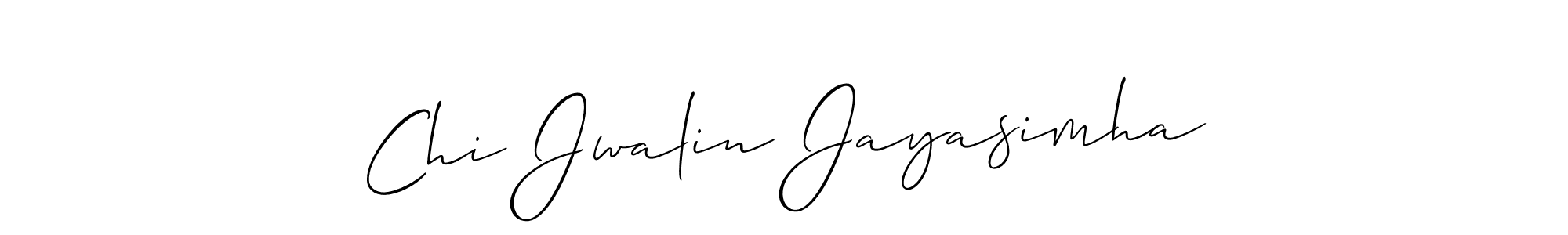 Best and Professional Signature Style for Chi Jwalin Jayasimha. Allison_Script Best Signature Style Collection. Chi Jwalin Jayasimha signature style 2 images and pictures png
