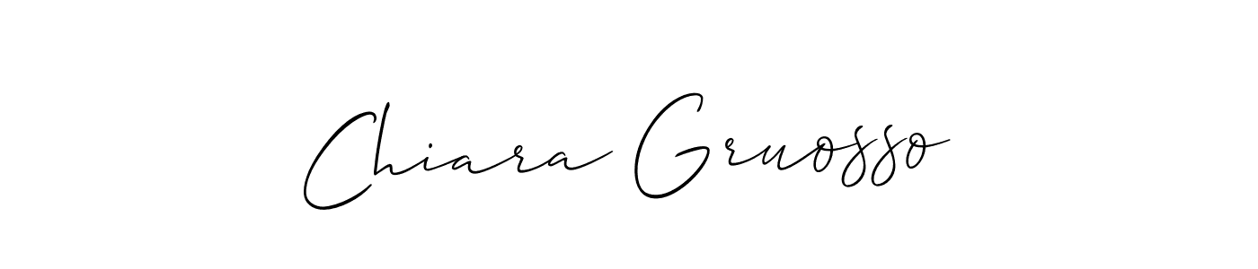 Best and Professional Signature Style for Chiara Gruosso. Allison_Script Best Signature Style Collection. Chiara Gruosso signature style 2 images and pictures png