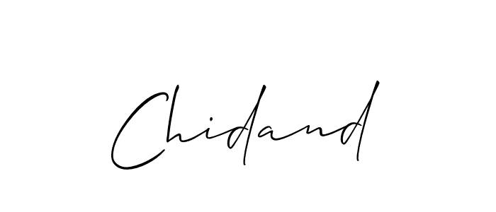 Also You can easily find your signature by using the search form. We will create Chidand name handwritten signature images for you free of cost using Allison_Script sign style. Chidand signature style 2 images and pictures png