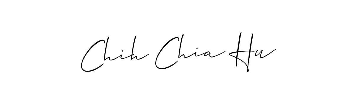 Make a short Chih Chia Hu signature style. Manage your documents anywhere anytime using Allison_Script. Create and add eSignatures, submit forms, share and send files easily. Chih Chia Hu signature style 2 images and pictures png