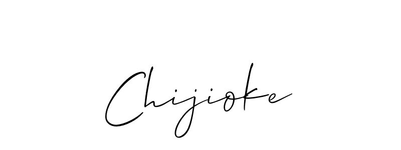 It looks lik you need a new signature style for name Chijioke. Design unique handwritten (Allison_Script) signature with our free signature maker in just a few clicks. Chijioke signature style 2 images and pictures png