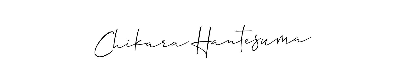 Make a beautiful signature design for name Chikara Hantesuma. Use this online signature maker to create a handwritten signature for free. Chikara Hantesuma signature style 2 images and pictures png