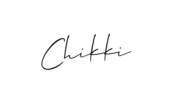 Once you've used our free online signature maker to create your best signature Allison_Script style, it's time to enjoy all of the benefits that Chikki name signing documents. Chikki signature style 2 images and pictures png