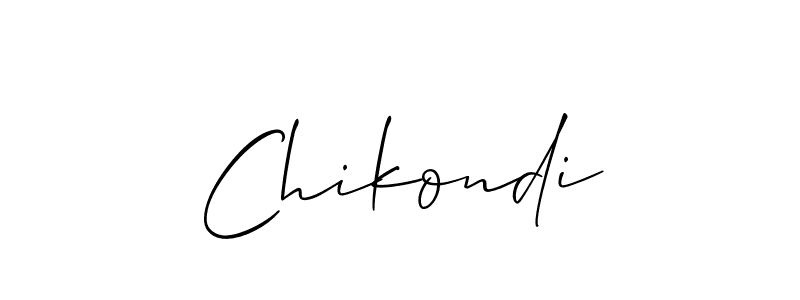 Best and Professional Signature Style for Chikondi. Allison_Script Best Signature Style Collection. Chikondi signature style 2 images and pictures png