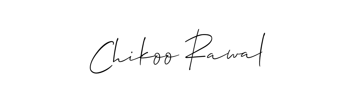 Once you've used our free online signature maker to create your best signature Allison_Script style, it's time to enjoy all of the benefits that Chikoo Rawal name signing documents. Chikoo Rawal signature style 2 images and pictures png