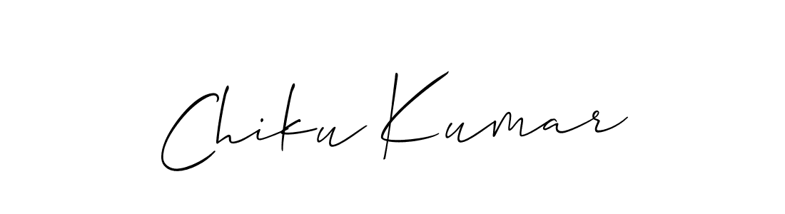 Best and Professional Signature Style for Chiku Kumar. Allison_Script Best Signature Style Collection. Chiku Kumar signature style 2 images and pictures png
