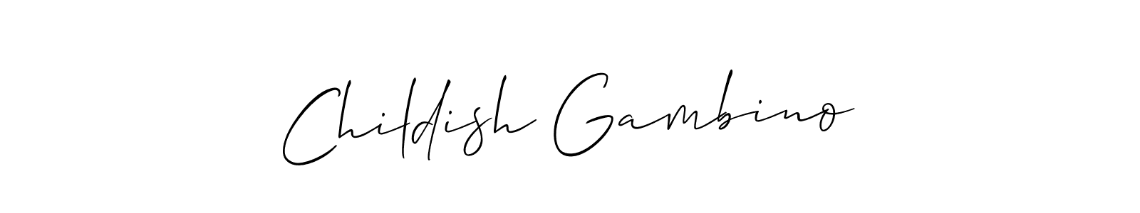 This is the best signature style for the Childish Gambino name. Also you like these signature font (Allison_Script). Mix name signature. Childish Gambino signature style 2 images and pictures png