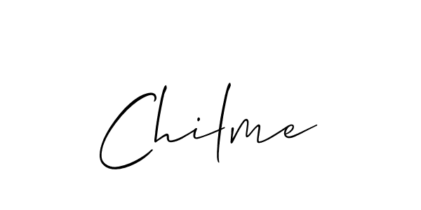 Once you've used our free online signature maker to create your best signature Allison_Script style, it's time to enjoy all of the benefits that Chilme name signing documents. Chilme signature style 2 images and pictures png