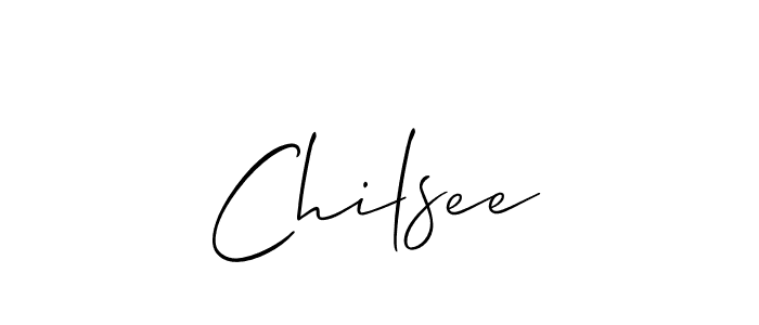 Chilsee stylish signature style. Best Handwritten Sign (Allison_Script) for my name. Handwritten Signature Collection Ideas for my name Chilsee. Chilsee signature style 2 images and pictures png