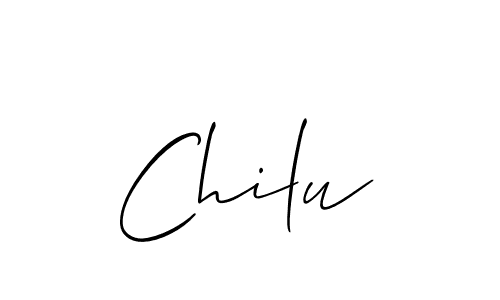 Once you've used our free online signature maker to create your best signature Allison_Script style, it's time to enjoy all of the benefits that Chilu name signing documents. Chilu signature style 2 images and pictures png