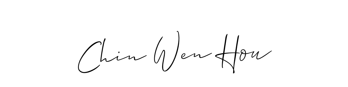See photos of Chin Wen Hou official signature by Spectra . Check more albums & portfolios. Read reviews & check more about Allison_Script font. Chin Wen Hou signature style 2 images and pictures png