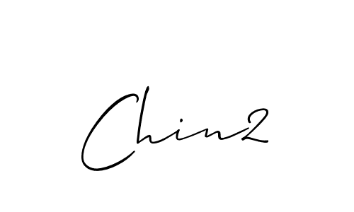 You should practise on your own different ways (Allison_Script) to write your name (Chin2) in signature. don't let someone else do it for you. Chin2 signature style 2 images and pictures png