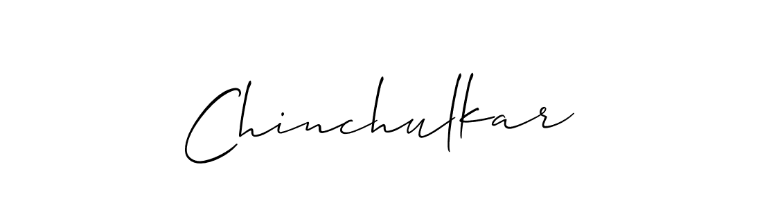 It looks lik you need a new signature style for name Chinchulkar. Design unique handwritten (Allison_Script) signature with our free signature maker in just a few clicks. Chinchulkar signature style 2 images and pictures png