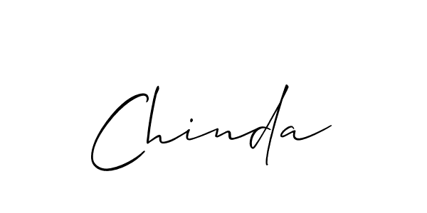 Make a beautiful signature design for name Chinda. Use this online signature maker to create a handwritten signature for free. Chinda signature style 2 images and pictures png