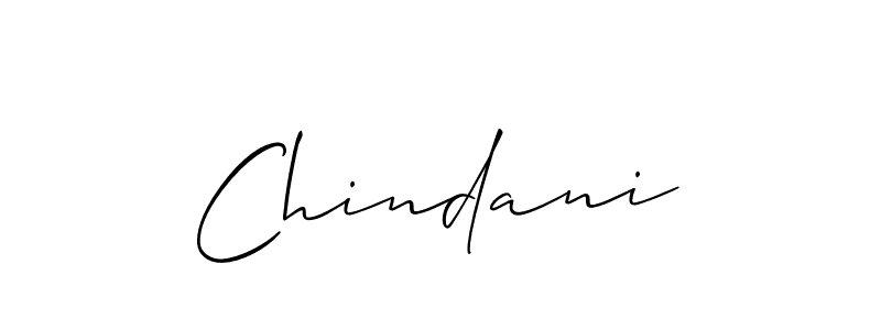 How to make Chindani name signature. Use Allison_Script style for creating short signs online. This is the latest handwritten sign. Chindani signature style 2 images and pictures png