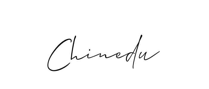 if you are searching for the best signature style for your name Chinedu. so please give up your signature search. here we have designed multiple signature styles  using Allison_Script. Chinedu signature style 2 images and pictures png