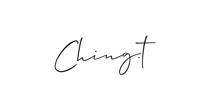 Here are the top 10 professional signature styles for the name Ching.t. These are the best autograph styles you can use for your name. Ching.t signature style 2 images and pictures png