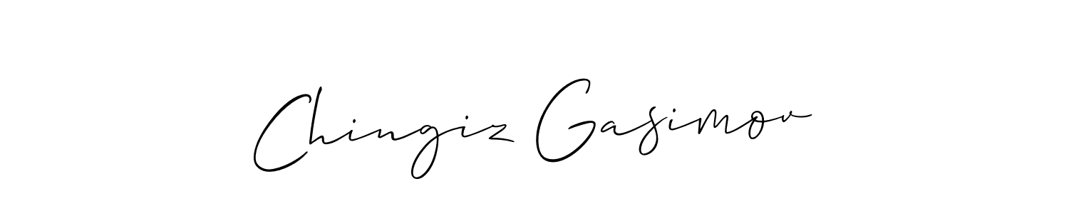 You can use this online signature creator to create a handwritten signature for the name Chingiz Gasimov. This is the best online autograph maker. Chingiz Gasimov signature style 2 images and pictures png