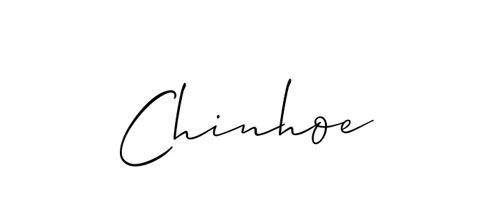 Also we have Chinhoe name is the best signature style. Create professional handwritten signature collection using Allison_Script autograph style. Chinhoe signature style 2 images and pictures png