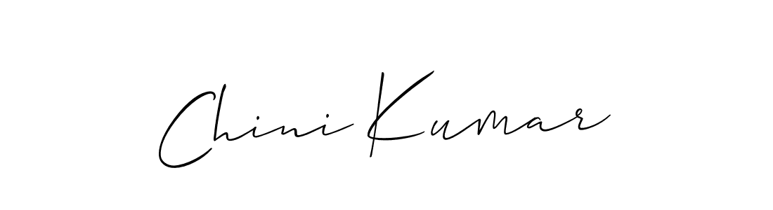 if you are searching for the best signature style for your name Chini Kumar. so please give up your signature search. here we have designed multiple signature styles  using Allison_Script. Chini Kumar signature style 2 images and pictures png