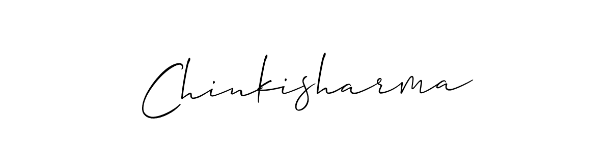 Once you've used our free online signature maker to create your best signature Allison_Script style, it's time to enjoy all of the benefits that Chinkisharma name signing documents. Chinkisharma signature style 2 images and pictures png