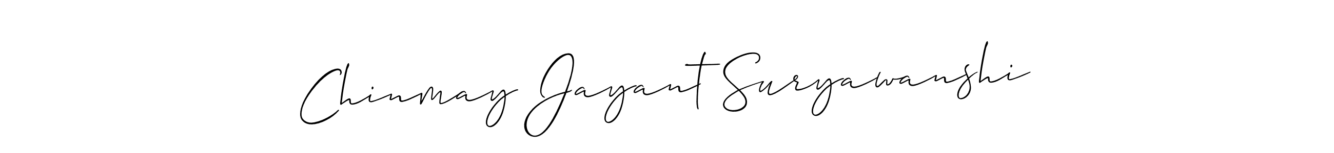 Make a beautiful signature design for name Chinmay Jayant Suryawanshi. Use this online signature maker to create a handwritten signature for free. Chinmay Jayant Suryawanshi signature style 2 images and pictures png