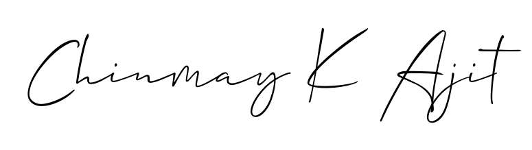 How to Draw Chinmay K Ajit signature style? Allison_Script is a latest design signature styles for name Chinmay K Ajit. Chinmay K Ajit signature style 2 images and pictures png