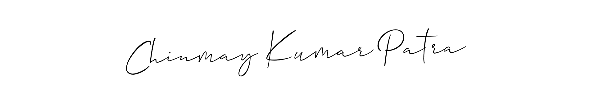 This is the best signature style for the Chinmay Kumar Patra name. Also you like these signature font (Allison_Script). Mix name signature. Chinmay Kumar Patra signature style 2 images and pictures png