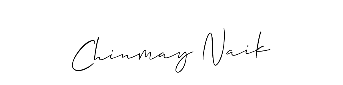 It looks lik you need a new signature style for name Chinmay Naik. Design unique handwritten (Allison_Script) signature with our free signature maker in just a few clicks. Chinmay Naik signature style 2 images and pictures png