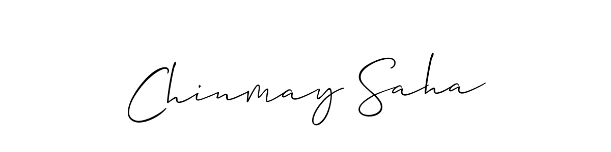 Make a short Chinmay Saha signature style. Manage your documents anywhere anytime using Allison_Script. Create and add eSignatures, submit forms, share and send files easily. Chinmay Saha signature style 2 images and pictures png