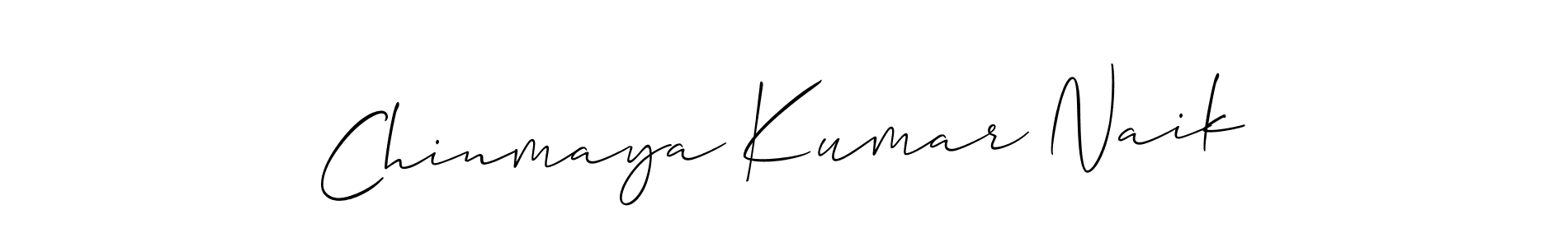 if you are searching for the best signature style for your name Chinmaya Kumar Naik. so please give up your signature search. here we have designed multiple signature styles  using Allison_Script. Chinmaya Kumar Naik signature style 2 images and pictures png