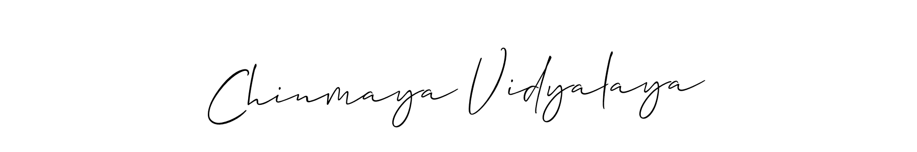 Similarly Allison_Script is the best handwritten signature design. Signature creator online .You can use it as an online autograph creator for name Chinmaya Vidyalaya. Chinmaya Vidyalaya signature style 2 images and pictures png