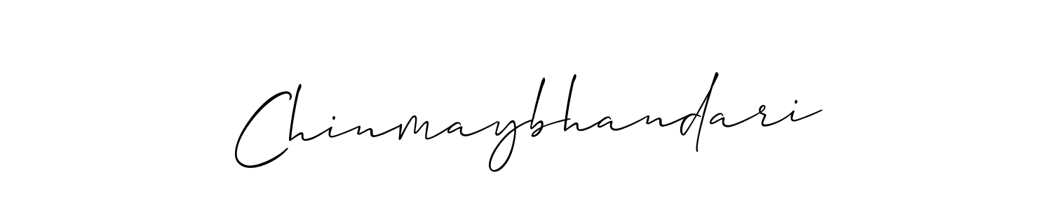 You can use this online signature creator to create a handwritten signature for the name Chinmaybhandari. This is the best online autograph maker. Chinmaybhandari signature style 2 images and pictures png