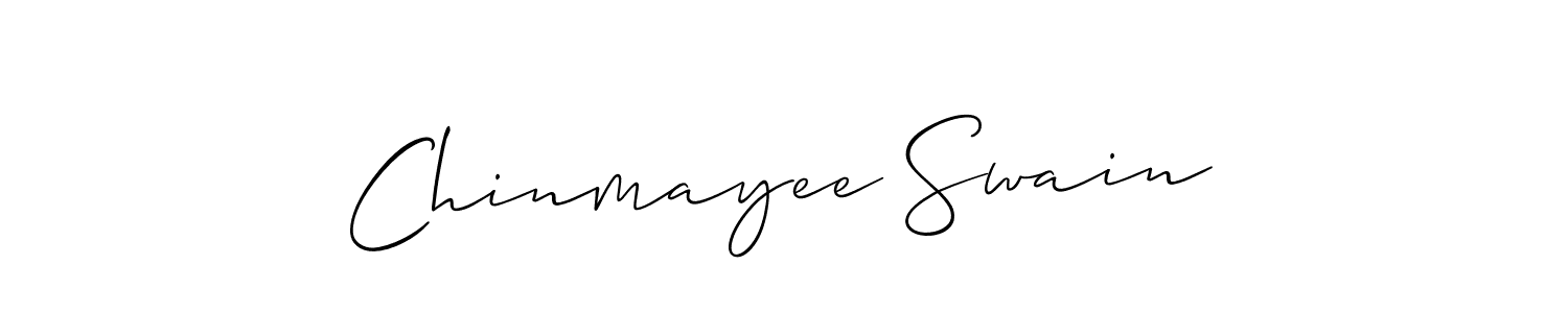 Also You can easily find your signature by using the search form. We will create Chinmayee Swain name handwritten signature images for you free of cost using Allison_Script sign style. Chinmayee Swain signature style 2 images and pictures png