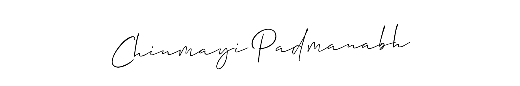 Similarly Allison_Script is the best handwritten signature design. Signature creator online .You can use it as an online autograph creator for name Chinmayi Padmanabh. Chinmayi Padmanabh signature style 2 images and pictures png