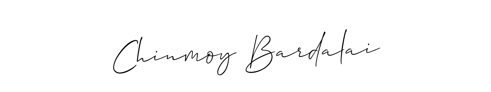 The best way (Allison_Script) to make a short signature is to pick only two or three words in your name. The name Chinmoy Bardalai include a total of six letters. For converting this name. Chinmoy Bardalai signature style 2 images and pictures png