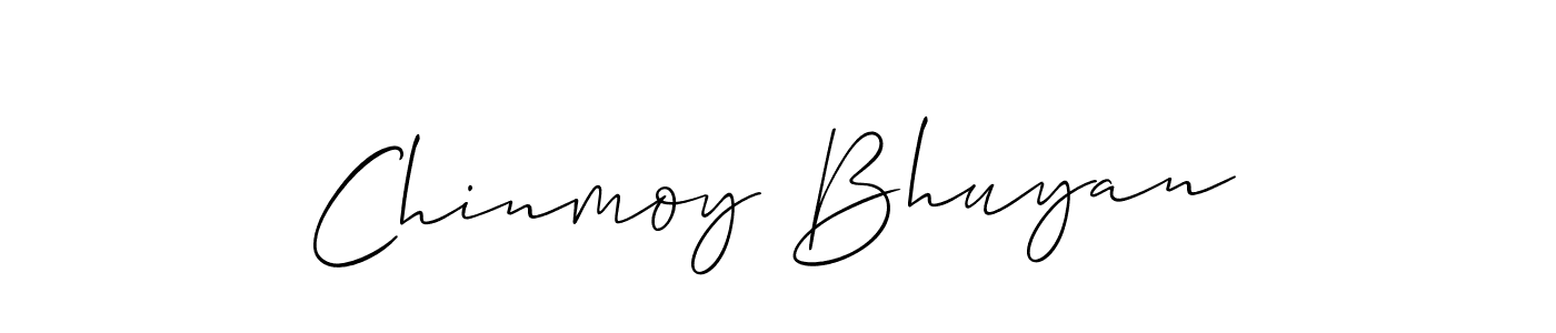 You should practise on your own different ways (Allison_Script) to write your name (Chinmoy Bhuyan) in signature. don't let someone else do it for you. Chinmoy Bhuyan signature style 2 images and pictures png