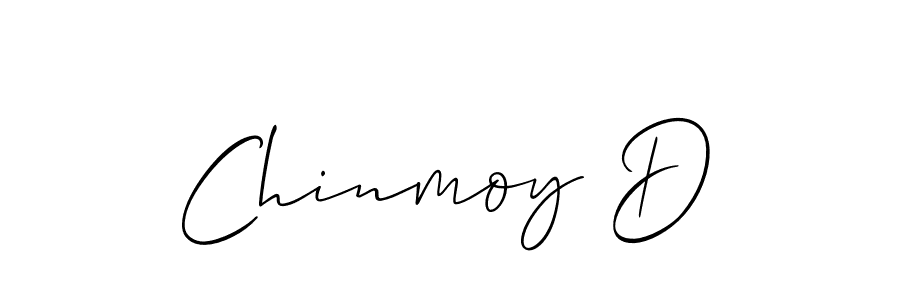 Create a beautiful signature design for name Chinmoy D. With this signature (Allison_Script) fonts, you can make a handwritten signature for free. Chinmoy D signature style 2 images and pictures png