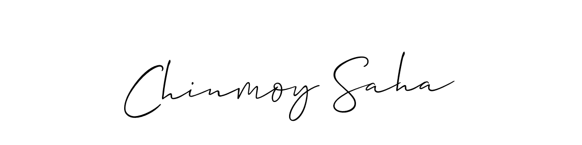 if you are searching for the best signature style for your name Chinmoy Saha. so please give up your signature search. here we have designed multiple signature styles  using Allison_Script. Chinmoy Saha signature style 2 images and pictures png